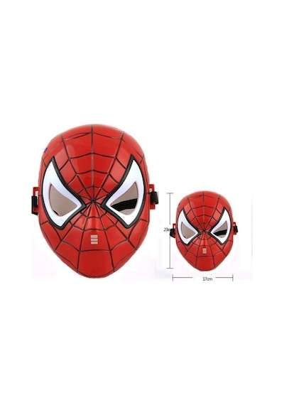 Maske Işıklı Spiderman Örümcek Adam Maskesi