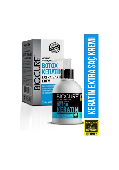 Biocure Keratin Saç Bakım Kremi 250 ML