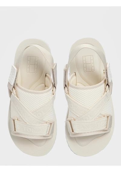 Tommy Jeans Kadın Sandalet En0en02462 Acg Bej