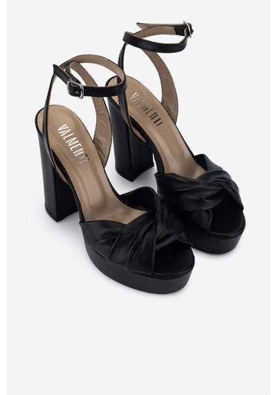 Valmenti Kadın Hakiki Deri Siyah Night Shoes Ayakkabı 1074 2161 Bn Ayk Y26 Sıyah Dr