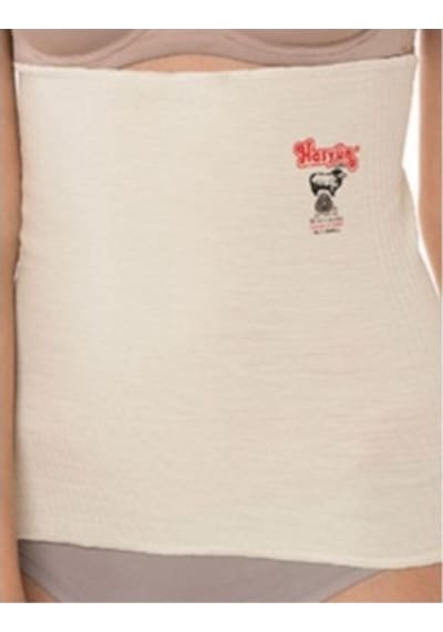 Hasyün Ince Korse Yün Süper Ince Bel Korse Unisex Ekru