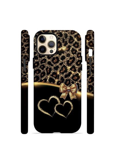 Velvoria Valestra Altın Kalpli Leopar Apple iPhone Uyumlu 12 Pro Max Darbe Korumalı Kılıf Valestra Select - Altın Kalpli Leopar Velvoria Valestra Altın Kalpli Leopar Apple iPhone Uyumlu 12 Pro Max Darbe Korumalı Kılıf Valestra Select - Altın Kalpli Leopar