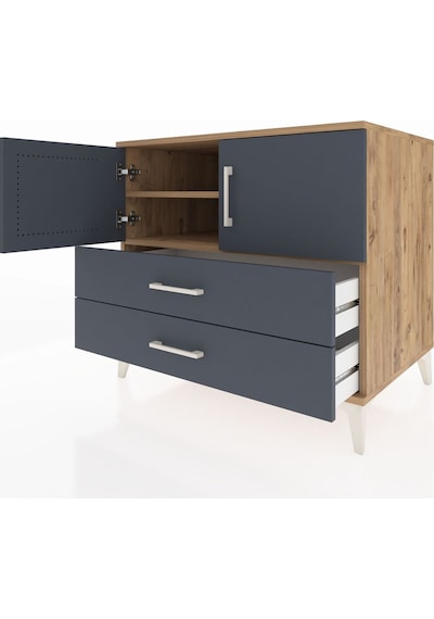 Kronos Şifonyer 2 Raflı 2 Çekmeceli 2 Kapaklı 88x59x80 Çam-an... Çam Kronos Şifonyer 2 Raflı 2 Çekmeceli 2 Kapaklı 88x59x80 Çam-an... Çam