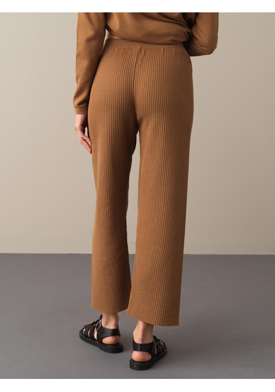 Xint Camel Regular Fit Pamuklu Triko Pantolon 850861