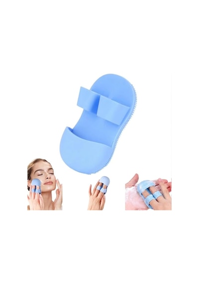 Silikon Cilt Yüz El Temizleme Ve Peeling Fırçası, Pembe