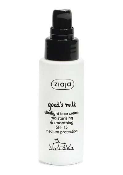 Keçi Sütü Ultralight Hızlı Emilen Nemlendirici Ve Rahatlatıcı Yüz Kremi Spf 15, Keçi Sütü Ultralighting Serisi, 50 Ml