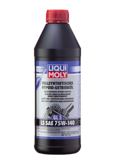 Liqui Moly Gear Oil Hypoid Ls 75W-140 Sentetik Hypoid Dişli Yağı 1 L