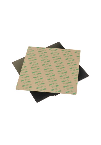 Ender 3 Serisi Tek Taraflı Yay Çelik Manyetik Pürüzlü Siyah Peı Baskı Tablası 235x235mm
