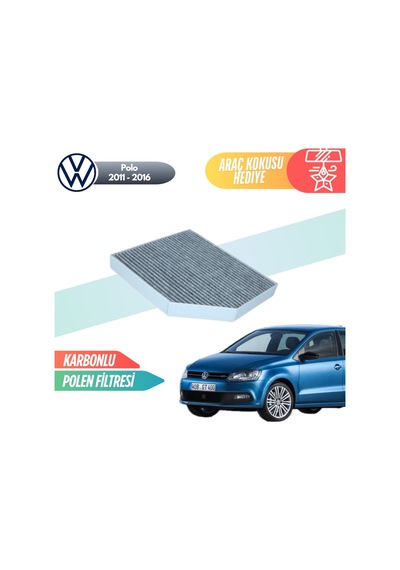 Vw Polo 2011-2016 Model Karbonlu Klima Polen Filtresi