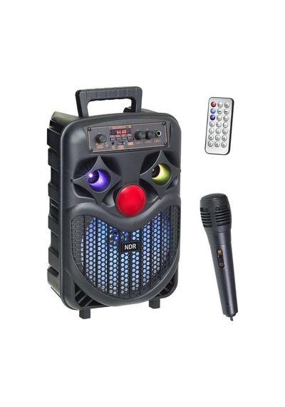 Led Işıklı Bluetooth Hoparlör Mikrofonlu Kablosuz Şarjlı Taşınabilir Speaker