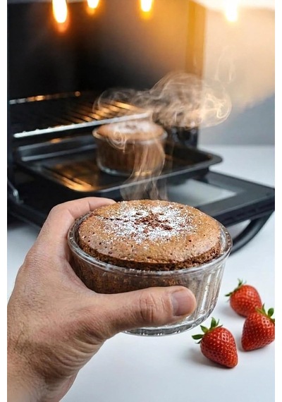 Isıya Dayanıklı Cam Fırın Kasesi 2'li 10 Cm-sufle Kabı Diğer