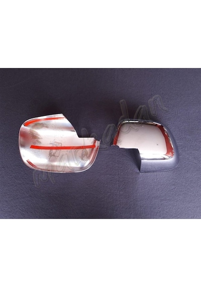 Markadan Nissan Micra Krom Ayna Kapağı 2010-2017 2 Parça Abs Krom N11.4234