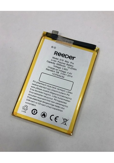 Reeder S19 Max Pro Batarya 5000 Mah