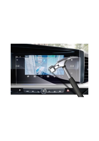 Opel Grandland Gs 10 İnç İle Uyumlu Ekran Koruyucu Şeffaf Multimedya
