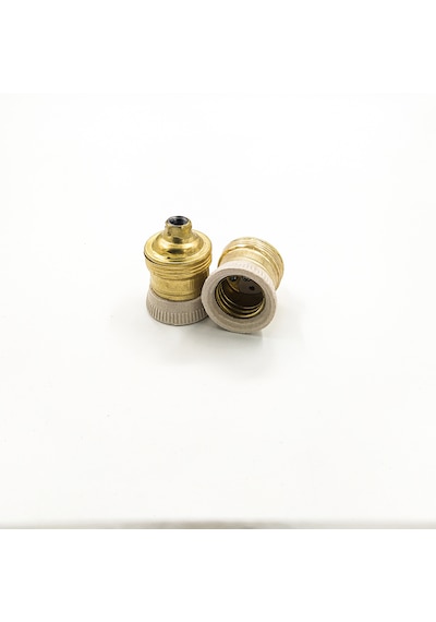 Dekoratif Porselen E27 Bronz Duy