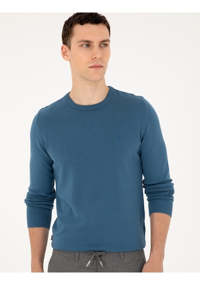 Pierre Cardin Erkek Kobalt Kazak /triko 50296575-vr077 Kobalt