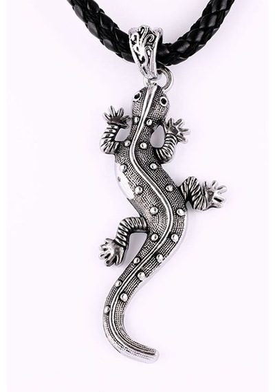 Btak00636 K5 Turkish Gecko Yusufcuk Figür Kolye Çok Renkli