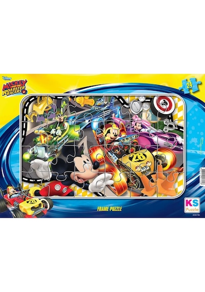 Mickey Mouse 24 Parça Frame Puzzle.