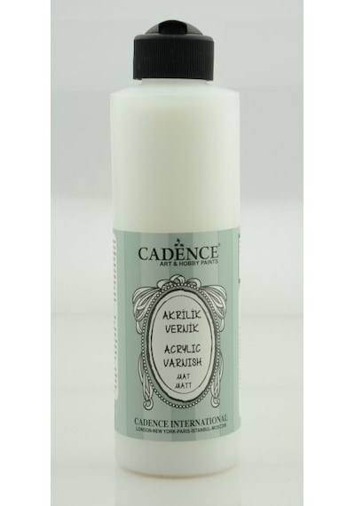 Cadence Su Bazlı Akrilik Mat Vernik 250Ml