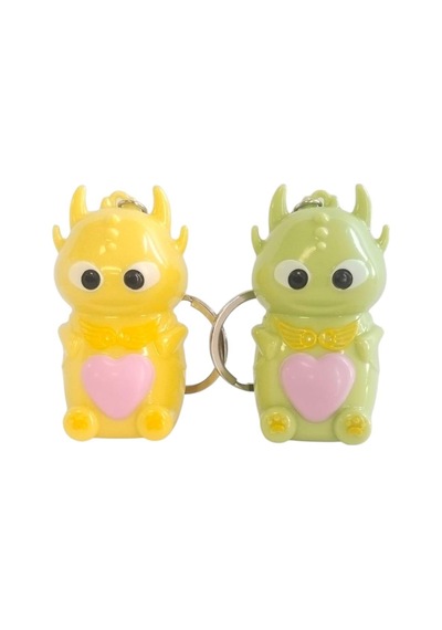 Umix Little Monster Anahtarlık Zımba Çok Renkli