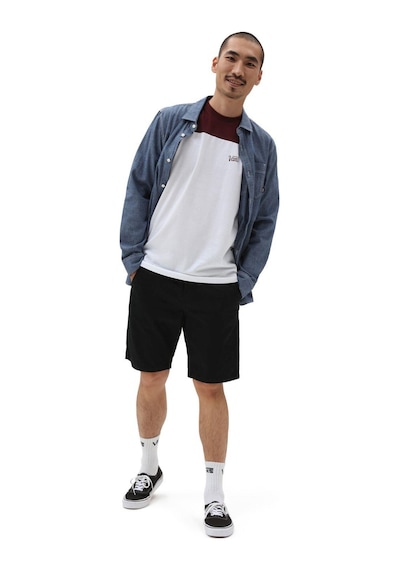 Vans Script Crew Block -b Erkek Tişört Vn0007g5kjn1 Pembe
