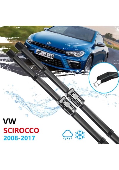 Volkswagen Scirocco Ön Cam Muz Silecek Takımı 2008-2017 N11.4400