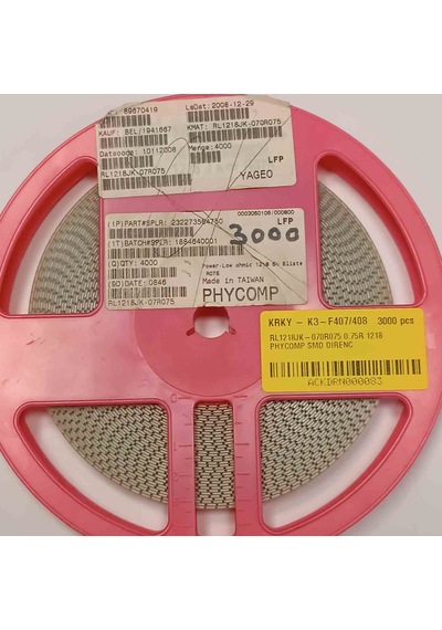 Rl1218jk-070r075 0.75r 1218 Smd Direnç 250 Adet