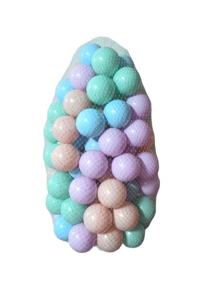 Filede Oyun Havuz Topları Lüx Renk Pastel 6 CM 100'lü