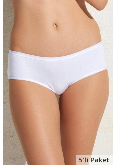 Pierre Cardin Kadın Pamuklu Classic Brief 5li Külot Çok Renkli