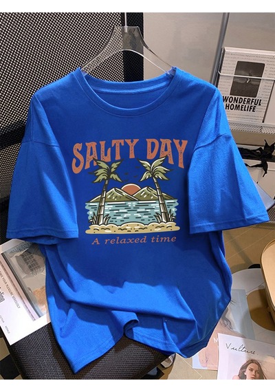 Noıssey Urban Pop Graphic Kadın Tişört Koleksiyonukod 5282 Saks