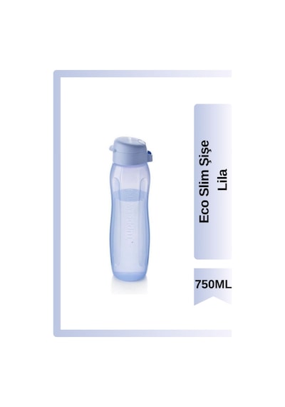 Tupperware Eco Slim Su Şişesi 750ml Lila