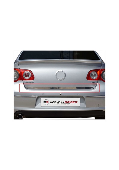 Volkswagen Passat 3C B6 Bagaj Alt Çıta Krom 2005-2011