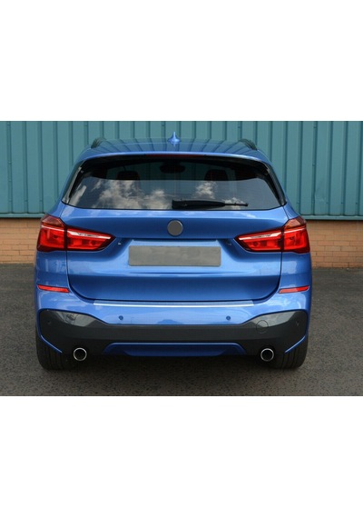 Bmw X1 F48 2015 Krom Arka Tampon Eşiği P.Çelik