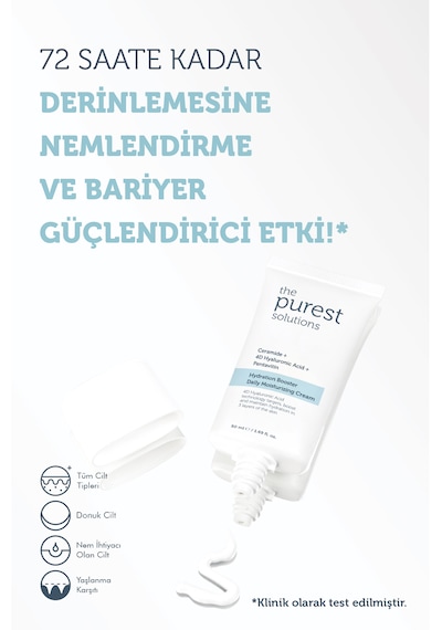 The Purest Solutions Tüm Ciltlerin Kullanımına Uygun Günlük Yoğun