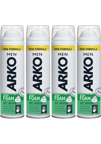 Arko Men Irritation Tıraş Köpüğü 4 x 200 ML