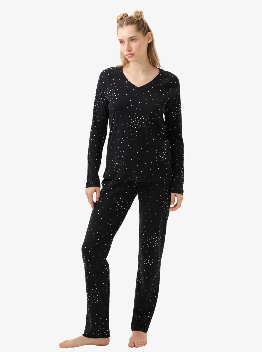 Blackspade Kadın Pijama Takımı 51944 - Baskılı Desenli