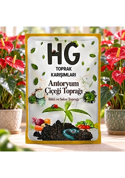 Hg Antoryum Çiçeği Toprağı 40 LT
