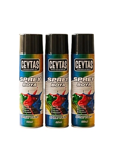 200 Ml Siyah Sprey Boya 1