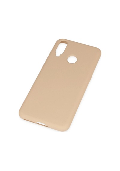 General Mobile Gm 10 Kılıf Nano İçi Kadife Silikon - Pudra -