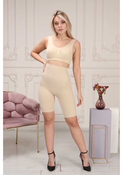 Norcia Sports Toparlayıcı Şort Korse Krem - 621217159 Krem - 621217159 Krem