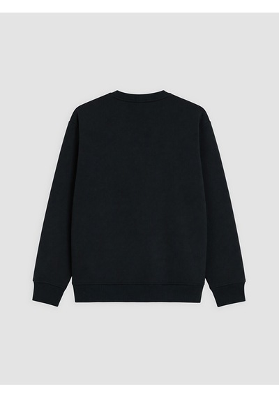 Lcw Vision Antrasit Bisiklet Yaka Kalın Erkek Sweatshirt