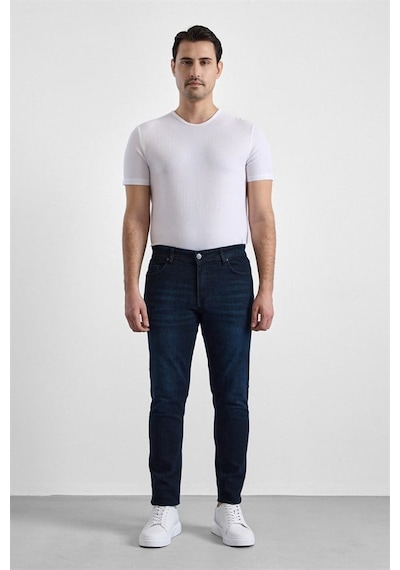 Süvari Lacivert Denim Pantolon Pn2016600191-m09