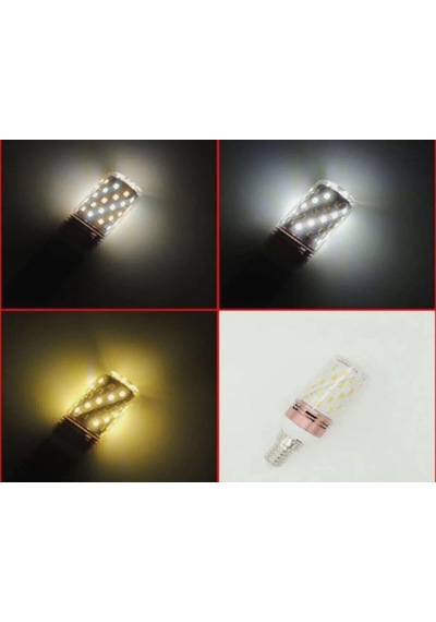 Tr Winlight 10 Adet E14 Duylu Mısır Led Ampül 12w 3 Renkli Genel