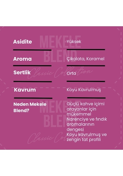 Addis Ababa Coffee - Mekele - Light Roast - Meyvemsi Moka Pot Kahve 4 x 250 G