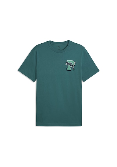 Puma Graphic Erkek Yeşil Günlük Stil T-shirt 69177641