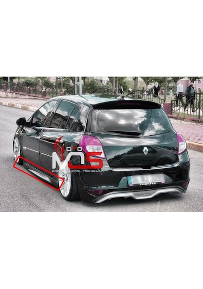 Renault Clio 3 Gtx Marşpiyel Takım Fiberglass Boyasız