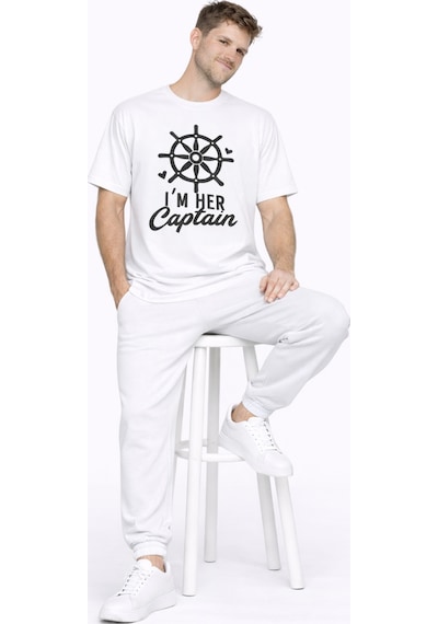 Nevermınd Sevgili Kombini Oversize Çift Tişört Unisex Captain Anchor Baskılı Matching Couple Partner Beyaz Beyaz Nevermınd Sevgili Kombini Oversize Çift Tişört Unisex Captain Anchor Baskılı Matching Couple Partner Beyaz Beyaz