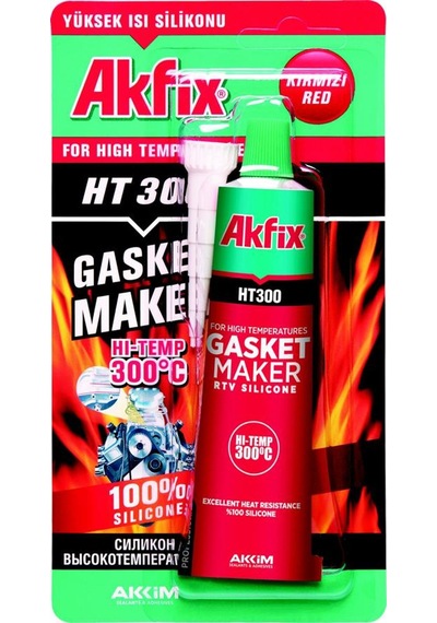 Akfix Sa115 Rtv Sıvı Conta 50 Gr Kırmızı N11.5997