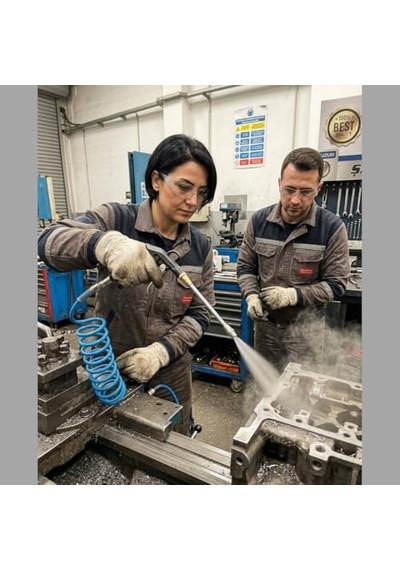 Tr Hava Tabancası Uzun Ağızlı Uçlu Hava Üfleme Tabancası Profesyonel Temizlik Toz Giderme Tabancası Kompresör