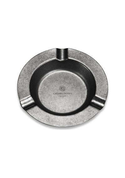 Cigarloong Yuvarlak Metal Puro Küllüğü Silver 3lü